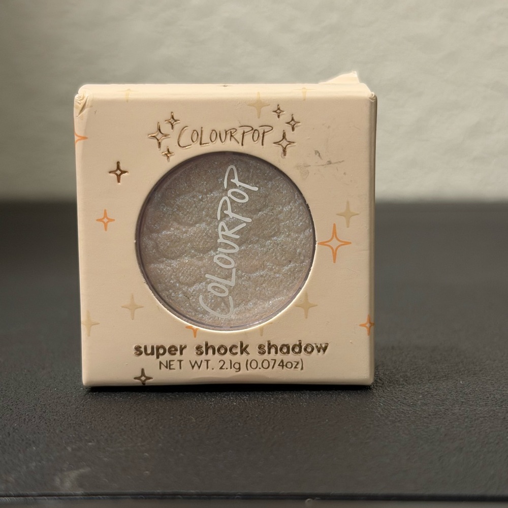 ColourPop Super Shock Shadow — Iridescent Pearl White